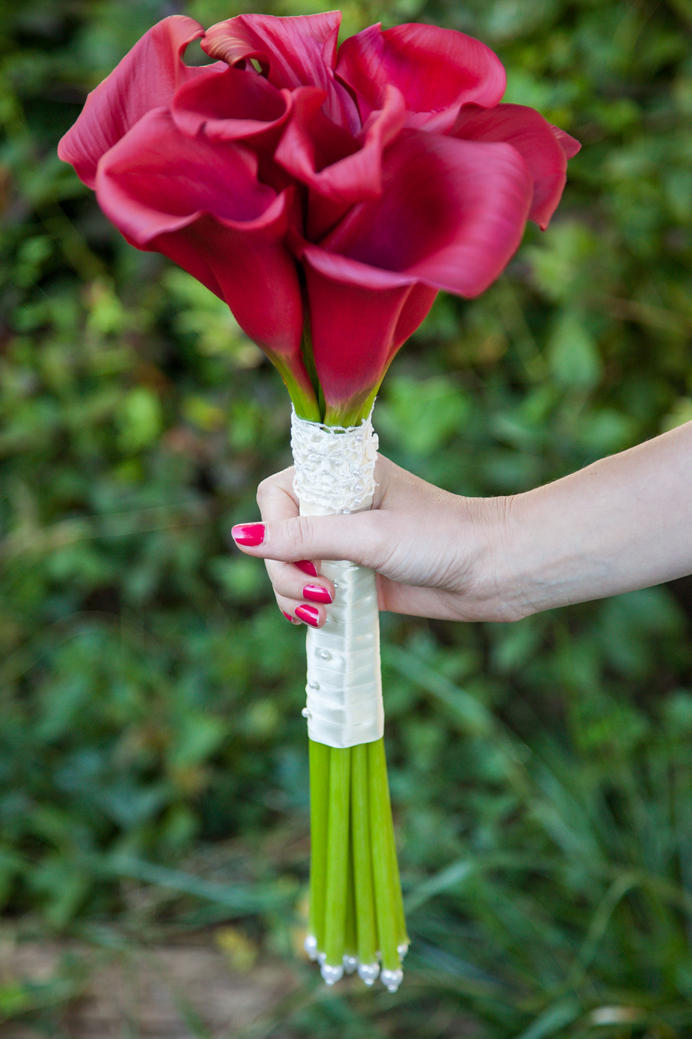 Poza, foto cu Flori de nunta buchet mireasa, calla, maner buchet in Arad, Timisoara, Oradea (wedding flowers, bouquets) nunta Arad, Timisoara, Oradea