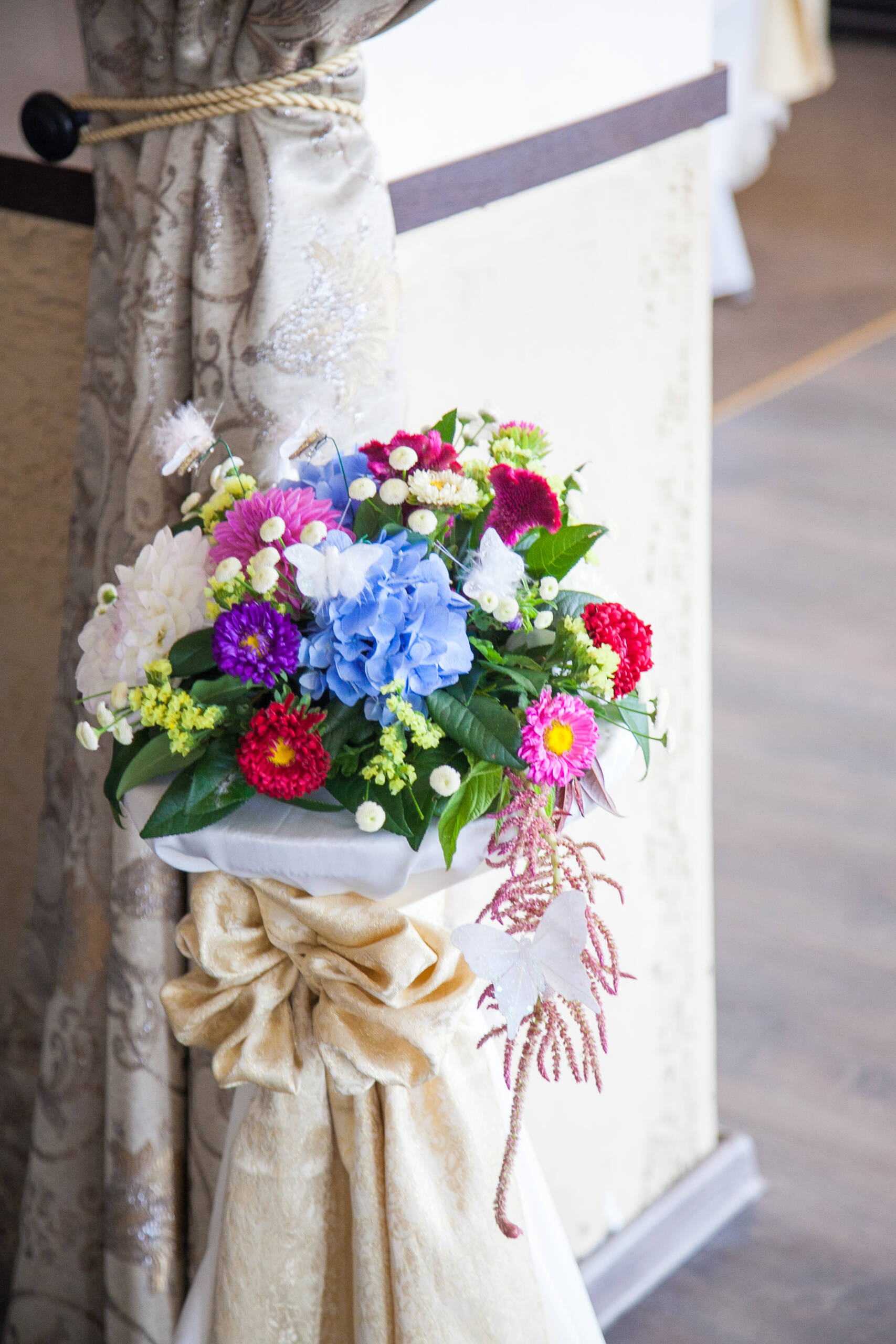 Poza, foto cu Flori de nunta decor sala in Arad, Timisoara, Oradea (wedding flowers, bouquets) nunta Arad