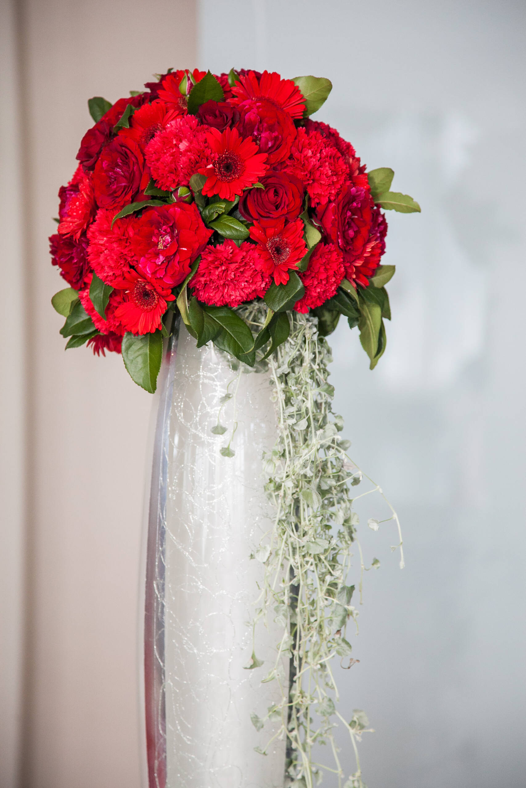 Poza, foto cu Flori de nunta decor sala in Arad, Timisoara, Oradea (wedding flowers, bouquets) nunta Arad