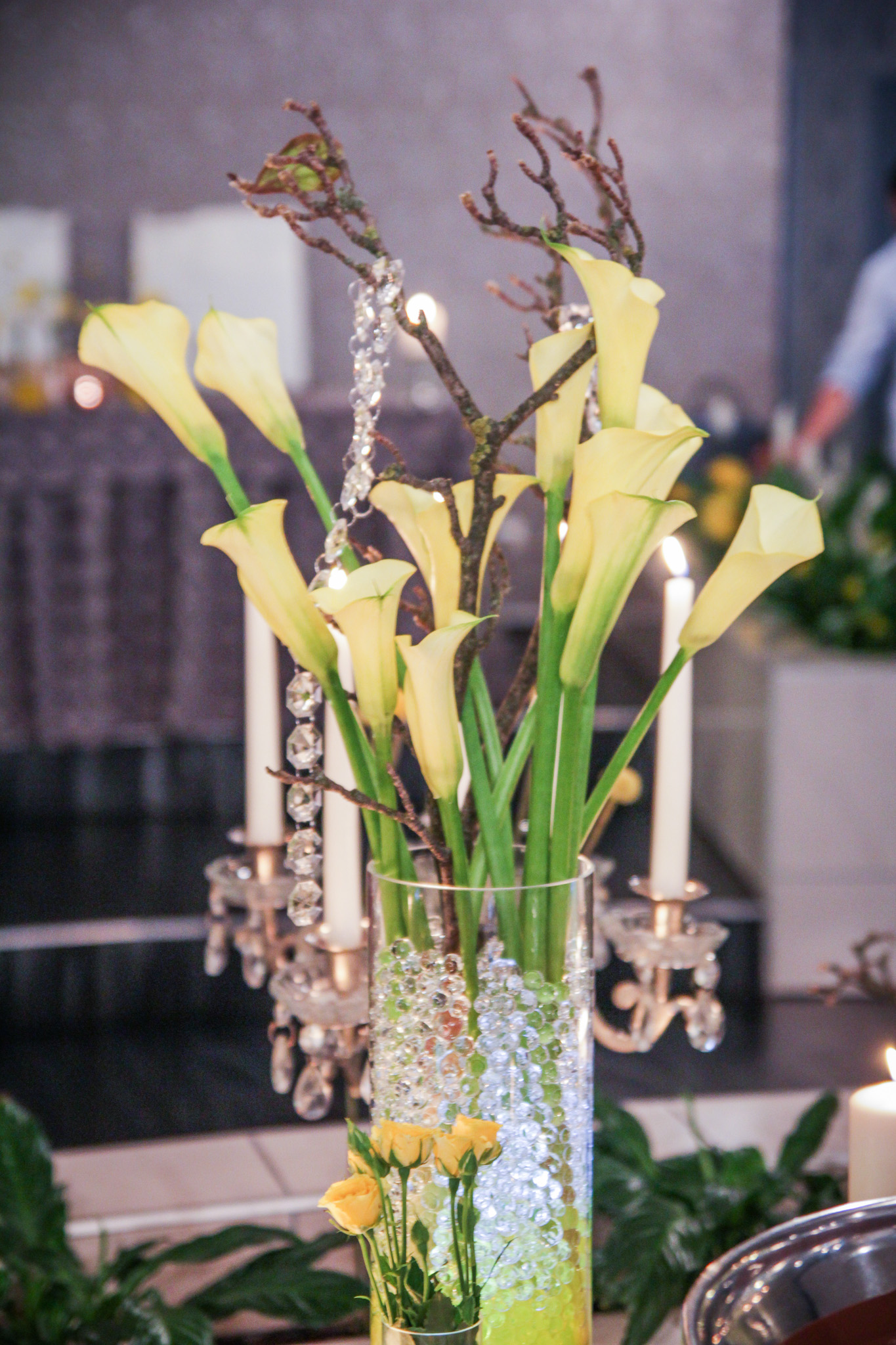 Poza, foto cu Flori de nunta calla, decor candy bar in Arad, Timisoara, Oradea (wedding flowers, bouquets) nunta Arad, Timisoara, Oradea